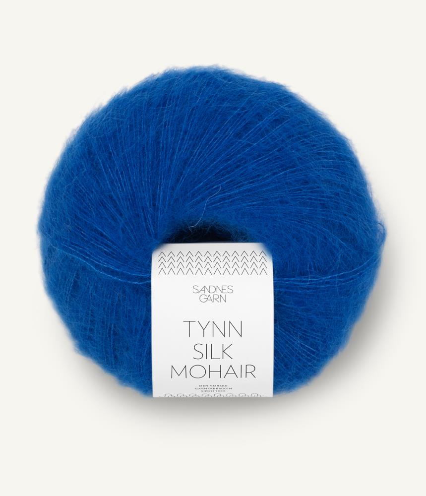 Tynn Silk Mohair königsblau