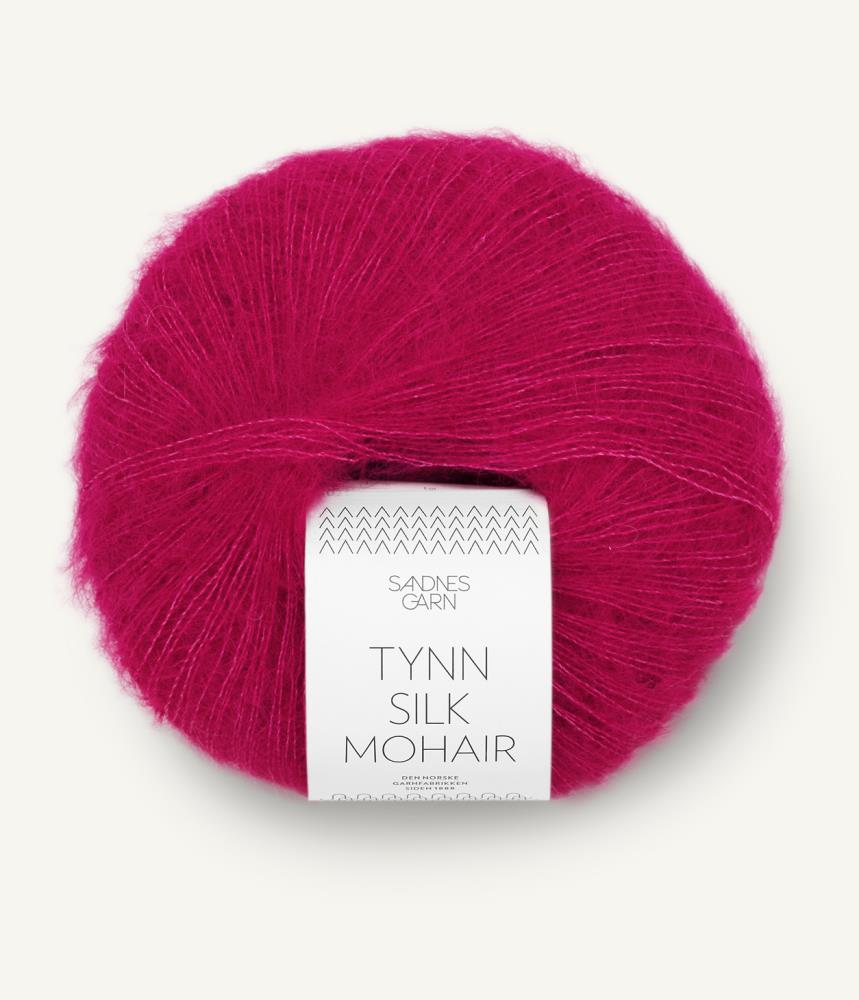 Tynn Silk Mohair kirsche