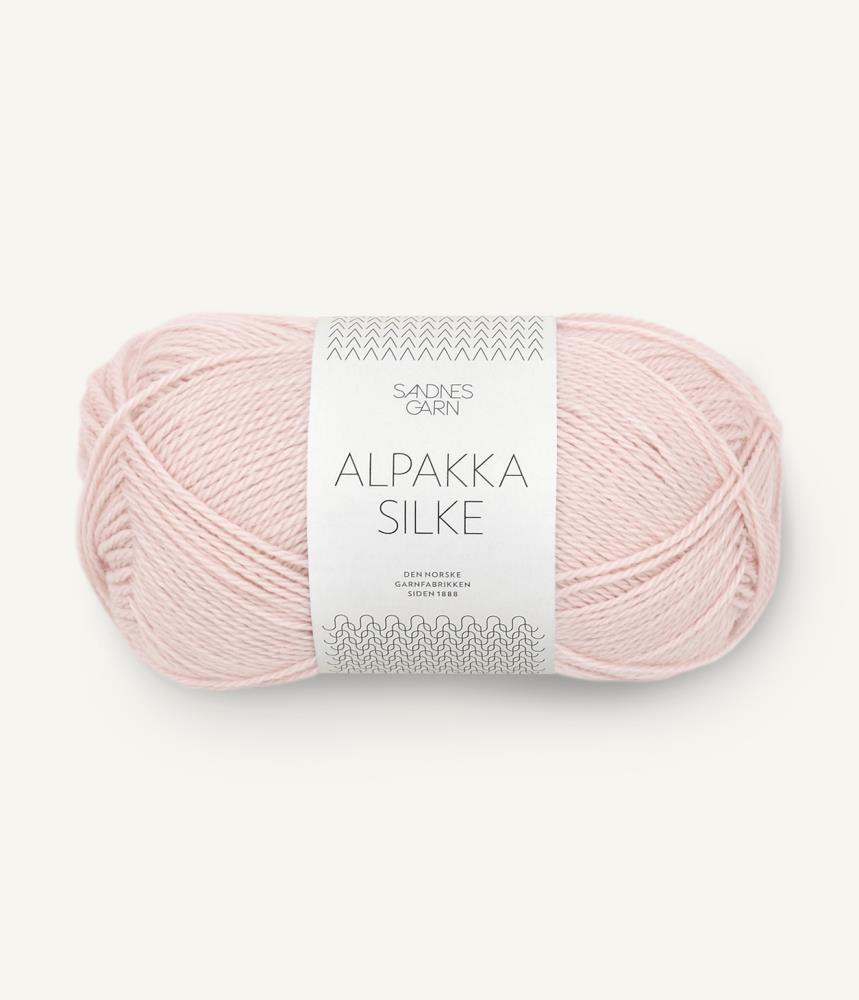 Alpakka Silke light pink