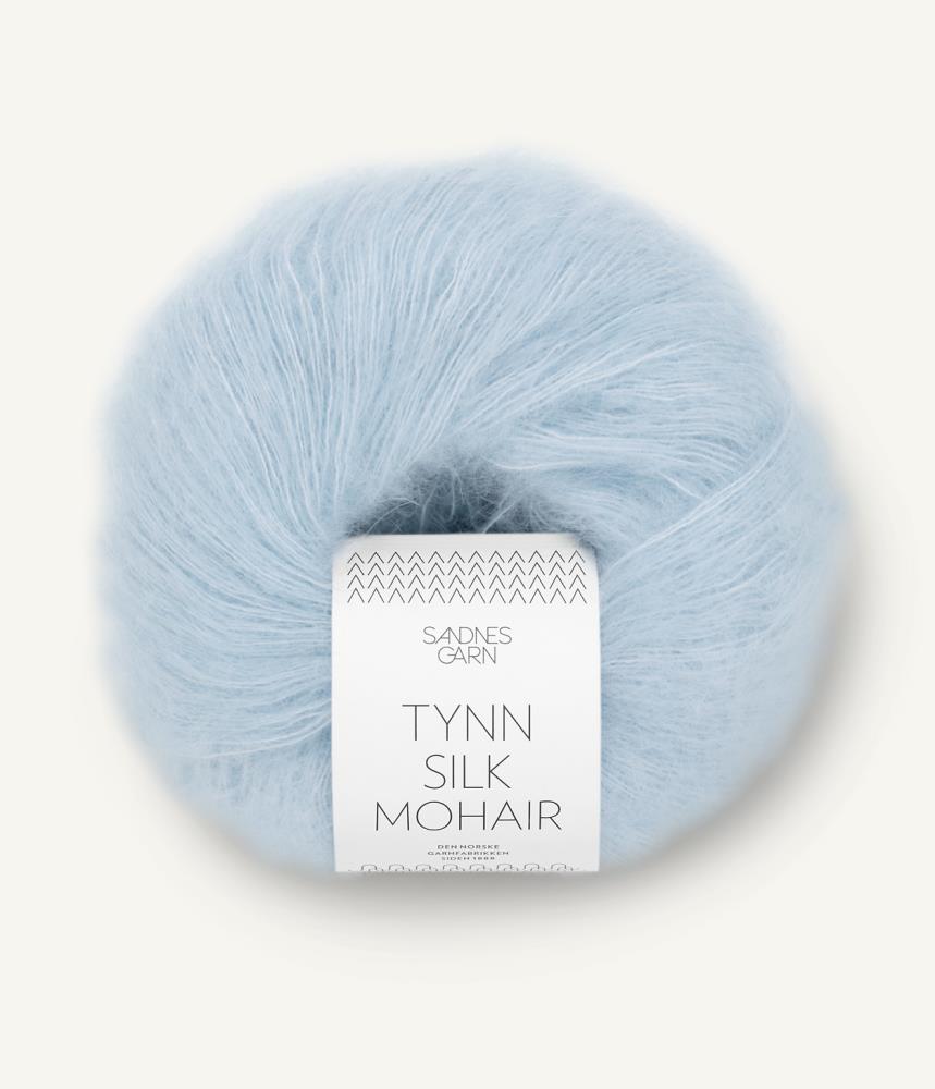 Tynn Silk Mohair hellblau