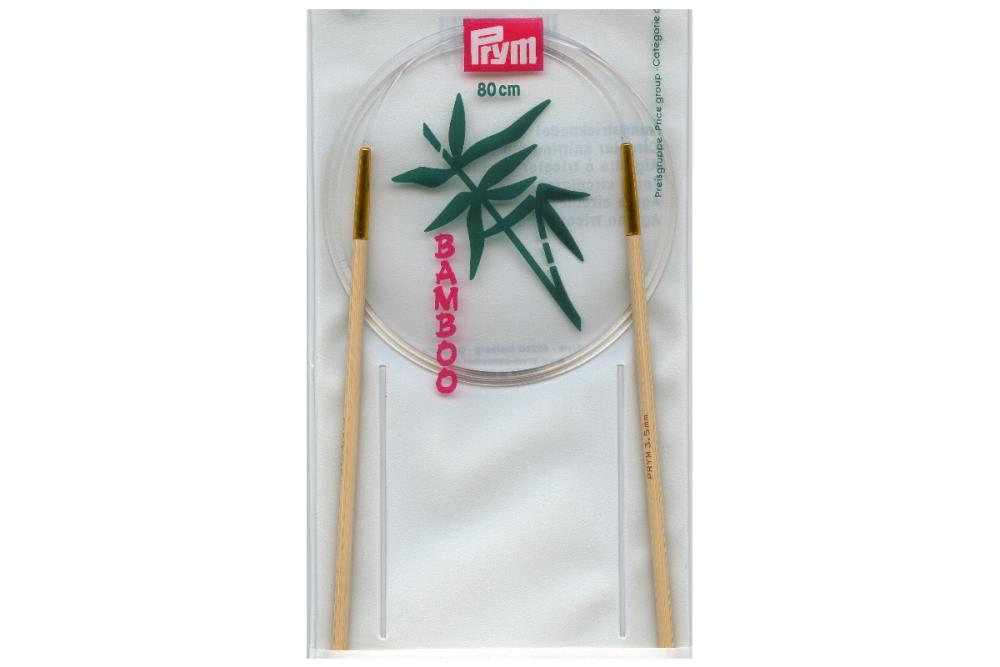 Rundstricknadeln Bambus 80cm - Stärke 4,5