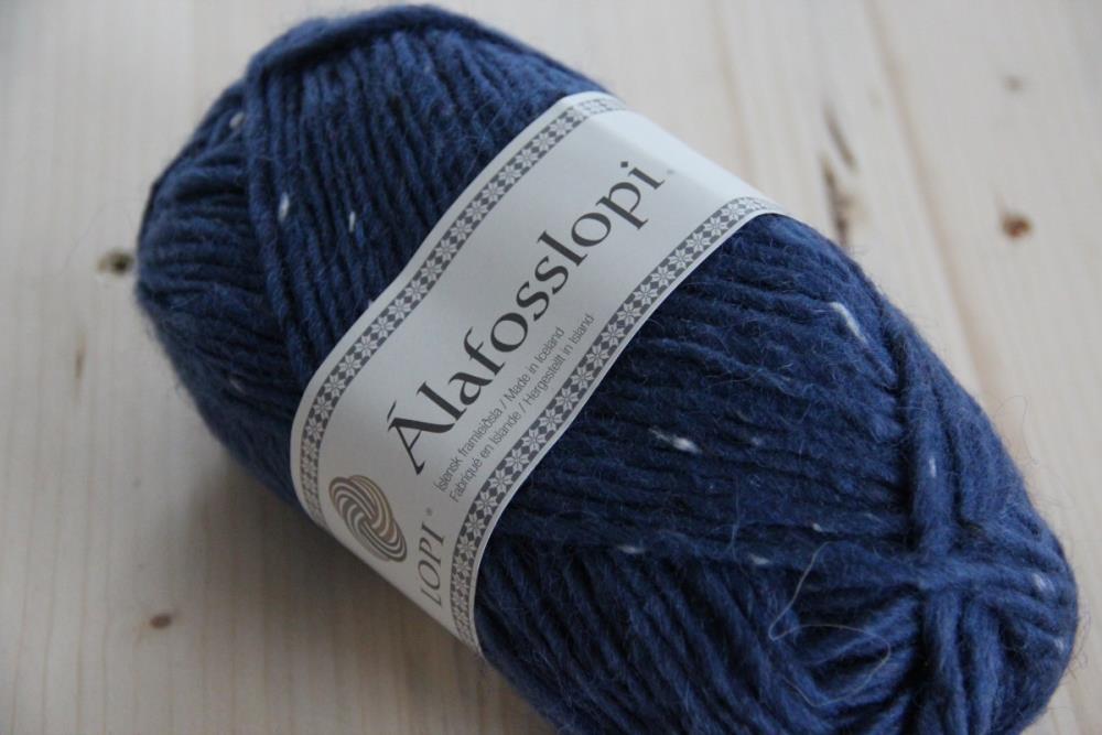 Alafosslopi blau Tweed
