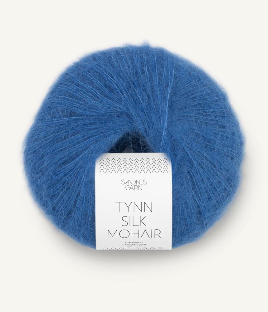 Tynn Silk Mohair blau
